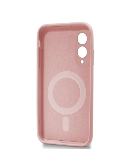 Carcasa TPU cama tela Samsung S937 Galaxy S25 Edge rosa