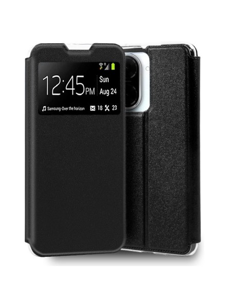 Funda libro soporte TPU Xiaomi Redmi A5 negra