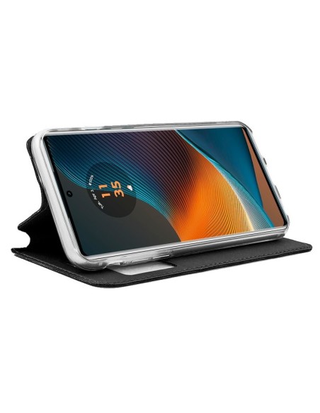 Funda libro soporte TPU Motorola Edge 50 Fusion negra