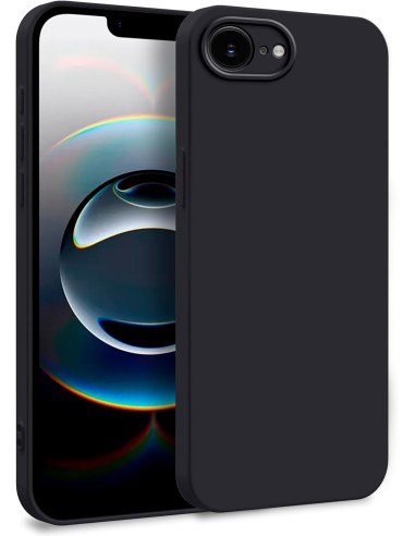 Funda gel TPU iPhone 16e negra