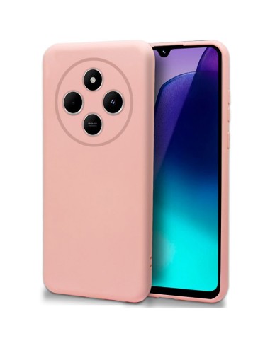 Funda gel TPU Xiaomi Redmi 14C / Poco C75 rosa palo