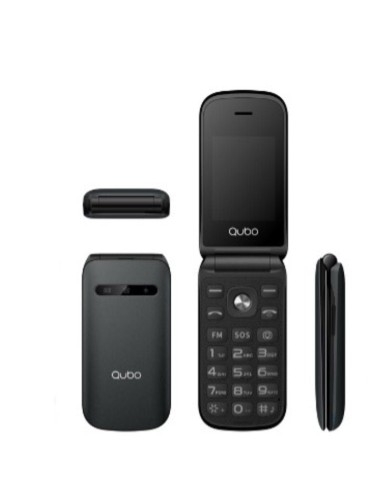 Qubo X-209 4G dual SIM 2,4" negro (Black)