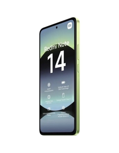Xiaomi Redmi Note 14 6,67" 256 GB / 8 GB RAM / 4G / verde lima