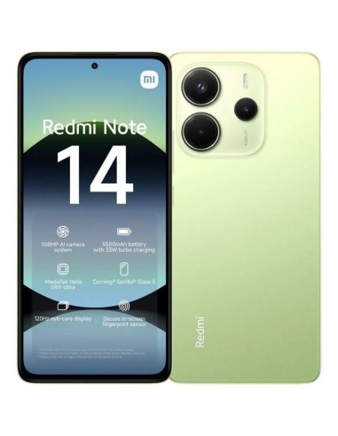 Xiaomi Redmi Note 14 6,67" 256 GB / 8 GB RAM / 4G / verde lima