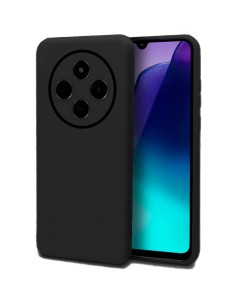 Carcasa TPU cama tela Xiaomi Redmi 14C / Poco C75 negra