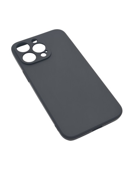 Funda gel TPU iPhone 13 Pro Max negra