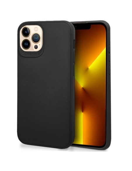 Funda gel TPU iPhone 13 Pro Max negra