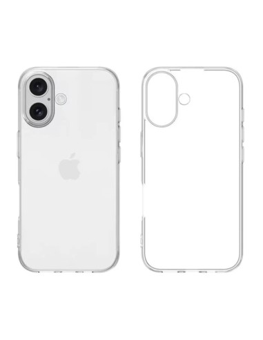 Funda gel TPU iPhone 16 transparente