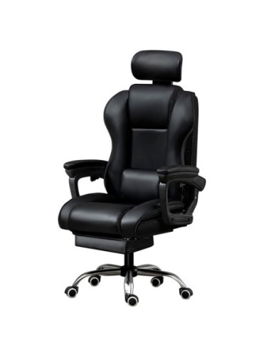 Sillón oficina Premium con reposapiés...