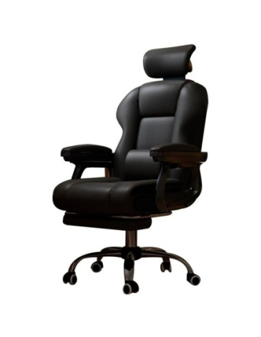 Sillón oficina Premium con reposapiés...