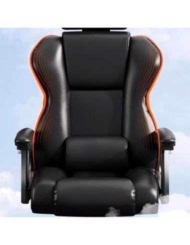 Sillón oficina Premium con reposapiés...