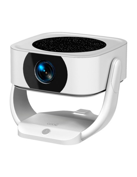 Proyector compacto 3500 lúmenes COOL Onix con altavoz integrado + HDMI / USB + Wifi Mirror blanco