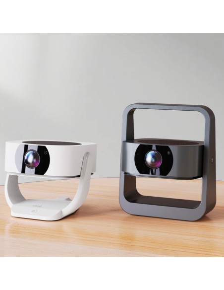 Proyector compacto 3500 lúmenes COOL Onix con altavoz integrado + HDMI / USB + Wifi Mirror blanco