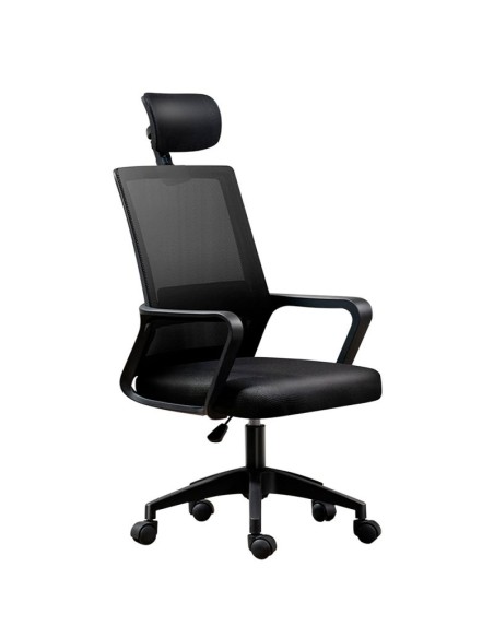 Sillón regulable oficina COOL Basic negro