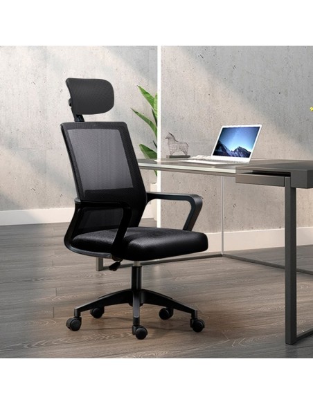 Sillón regulable oficina COOL Basic negro