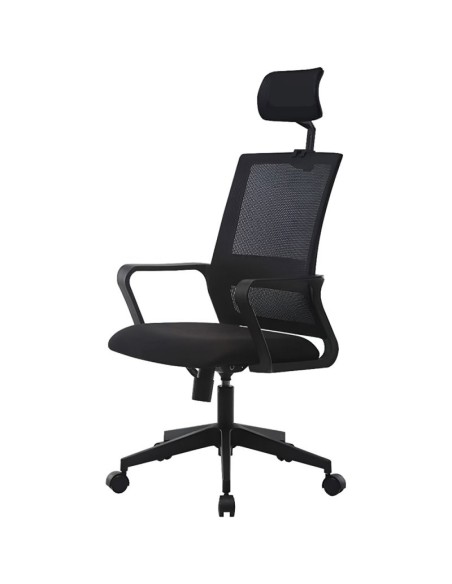 Sillón regulable oficina COOL Basic negro