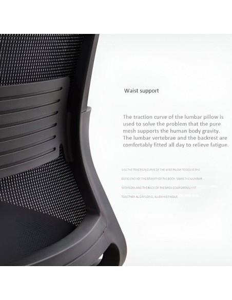 Sillón regulable oficina COOL Basic negro