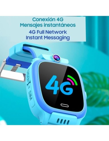 Smartwatch COOL Kids 4G GPS silicona...