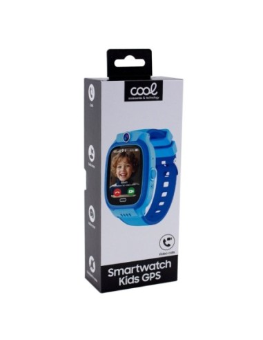 Smartwatch COOL Kids 4G GPS silicona...