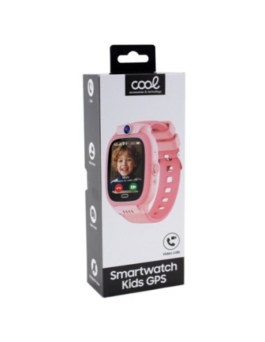 Smartwatch COOL Kids 4G GPS silicona...