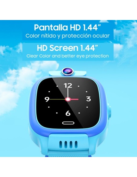 Smartwatch COOL Kids 4G GPS silicona Rosa (Localización, videollamadas, SIM)