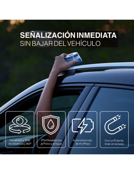 Luz baliza conectada (Homologada DGT) COOL Safetytech