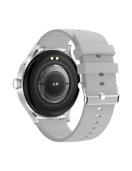 Smartwatch COOL Iris silicona Gris (Amoled, llamadas, salud, deporte)