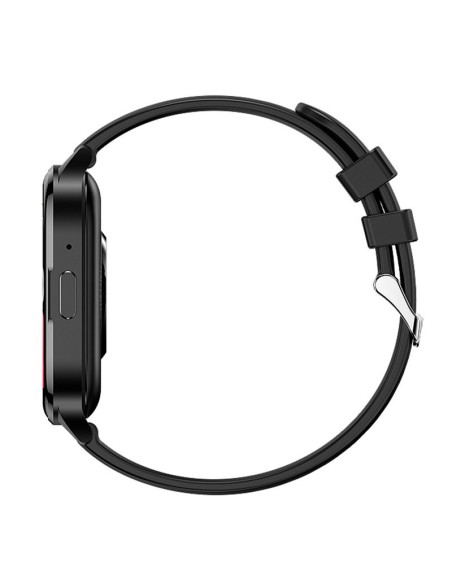 Smartwatch COOL Delta silicona Gris (Amoled, llamadas, salud, deporte)