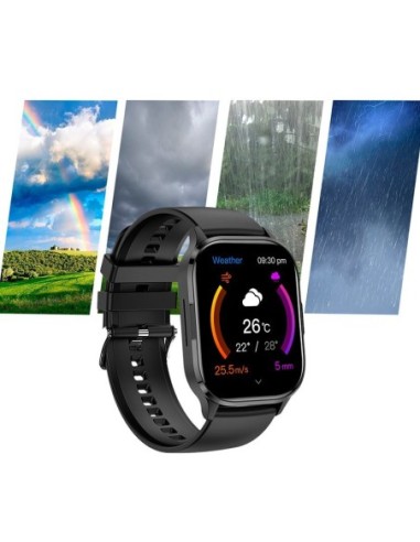 Smartwatch COOL Delta silicona Negro...