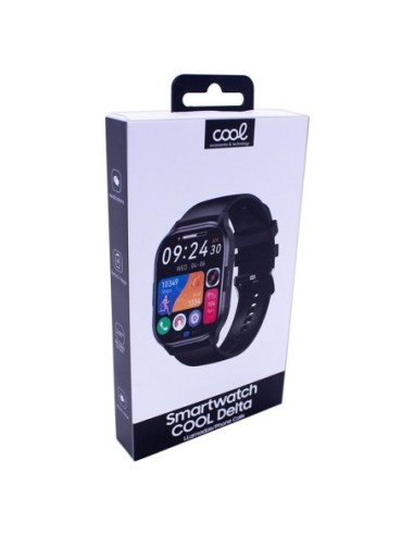 Smartwatch COOL Delta silicona Negro...