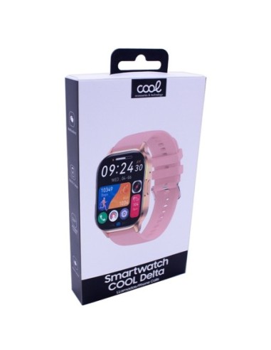Smartwatch COOL Delta silicona Rosa...