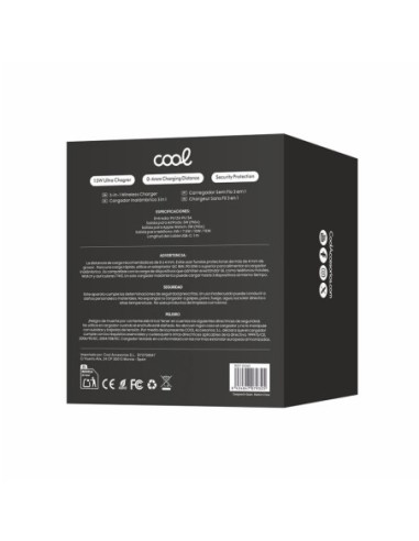 Dock base Qi cargador inalámbrico 3...