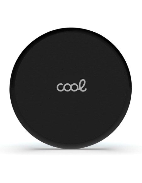 Dock base cargador smartphones inalámbrico Qi universal COOL negro