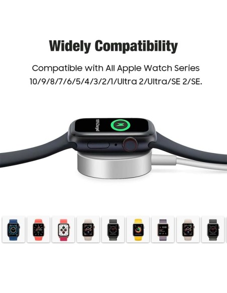 Cable USB (Tipo C) MagCharge COOL para Apple Watch universal blanco