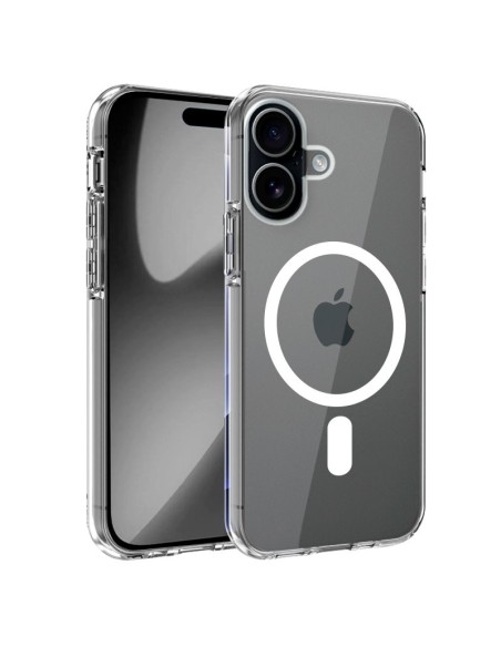 Carcasa TPU transparente iPhone 17 magnética transparente