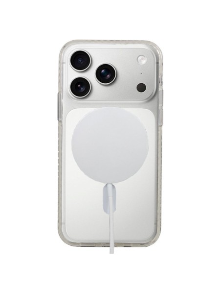 Carcasa TPU transparente iPhone 17 Pro magnética transparente