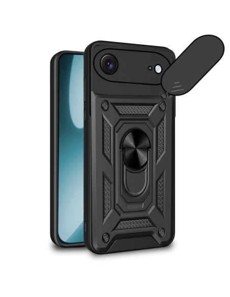 Carcasa TPU reforzada iPhone Air anilla negra