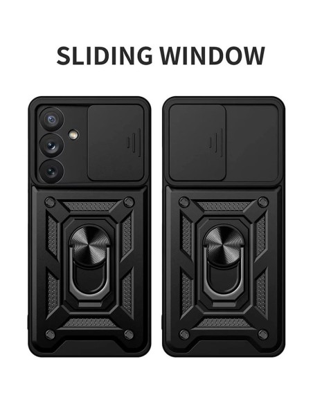 Carcasa TPU reforzada iPhone Air anilla negra