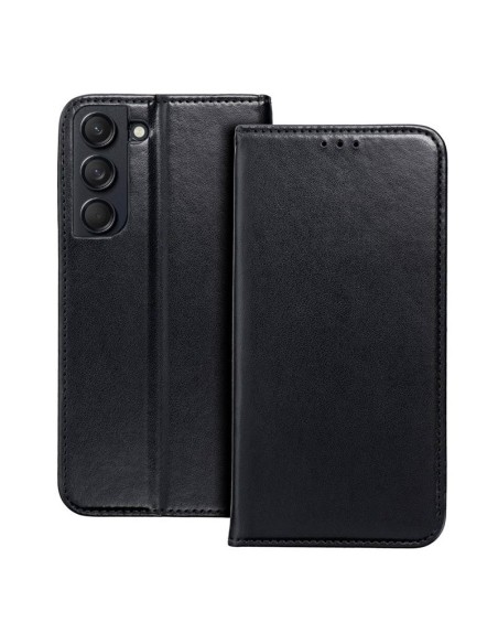 Funda libro soporte TPU Samsung M556 Galaxy M55 5G negra