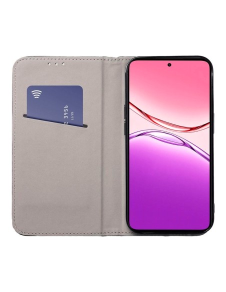Funda libro soporte TPU Oppo A5 4G / A5 5G negra