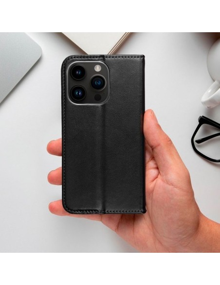 Funda libro soporte TPU Oppo A5 4G / A5 5G negra