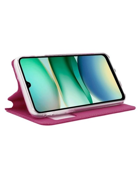 Funda libro soporte TPU Xiaomi Redmi A5 rosa
