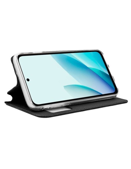 Funda libro soporte TPU Xiaomi Redmi 15 / 15 5G negra