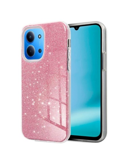 Carcasa TPU Xiaomi Redmi 15C / 15C 5G / Poco C85 purpurina rosa