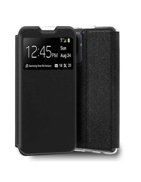 Funda libro soporte TPU Samsung A075 Galaxy A07 negra
