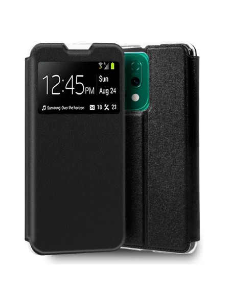 Funda libro soporte TPU Oppo Reno 14 5G / 14 F 5G / 14 FS 5G negra