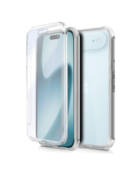 Funda gel TPU 3D iPhone Air transparente (Frontal + trasera)
