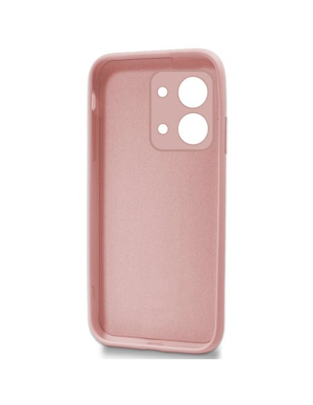 Carcasa TPU cama tela Xiaomi Redmi 15C / 15C 5G / Poco C85 rosa