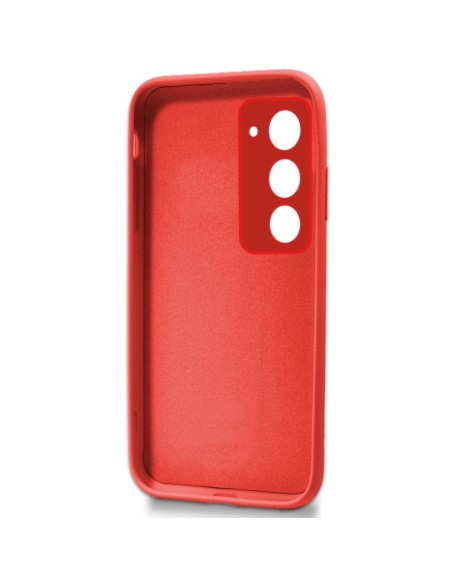 Carcasa TPU cama tela Xiaomi Redmi 15 / 15 5G roja