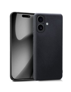 Funda gel TPU iPhone 17 negra